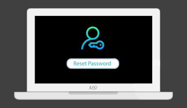 Reset MSI laptop password