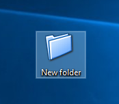 Folder icon is changed