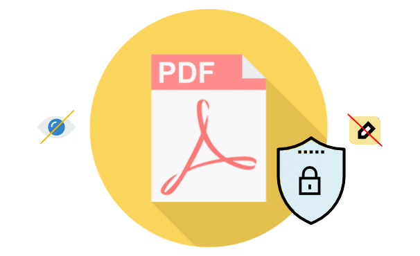 Password protect PDF document