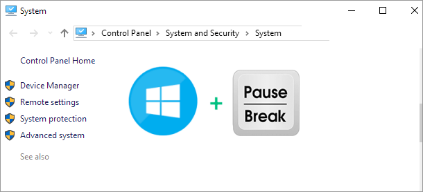 See system information