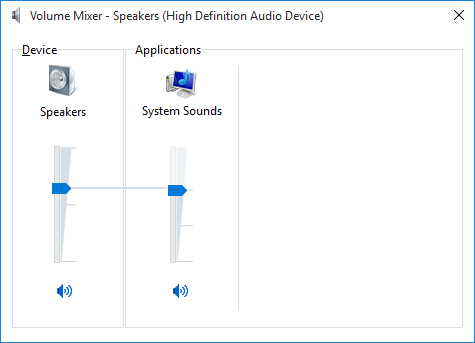 Volume Mixer