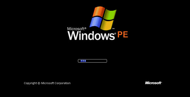 Loading Windows PE