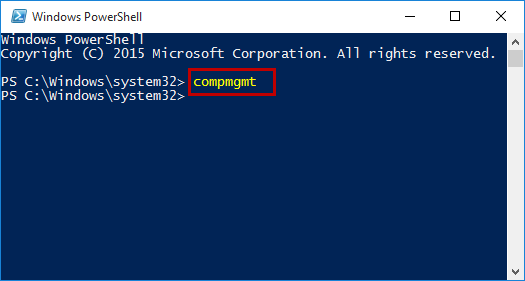 with powershell