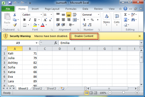 how to enable macro in excel 2016 mac