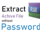 Extract RAR Archive File