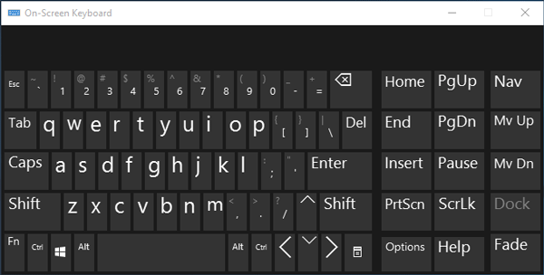 On-Screen Keyboard