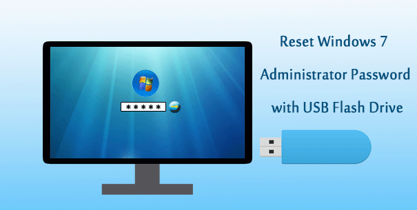 reset Windows 7 admin password with USB