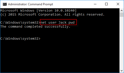 net user command