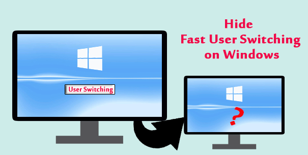 hide fast user switching