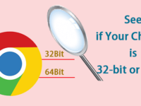 see if chrome is 32-bit or 64-bit