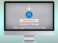 create/change user login password