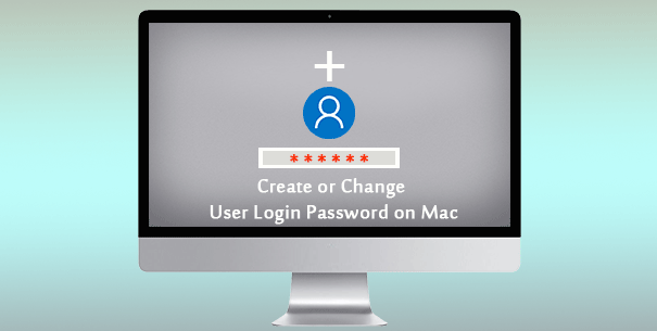 create/change user login password