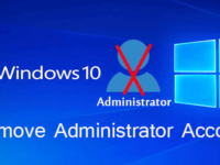 remove administrator account