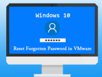 reset forgotten password in VMware