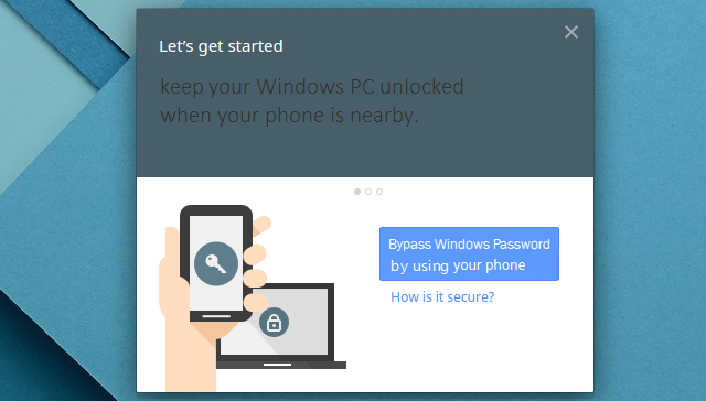 Keep Windows PC unlocked via Android phone