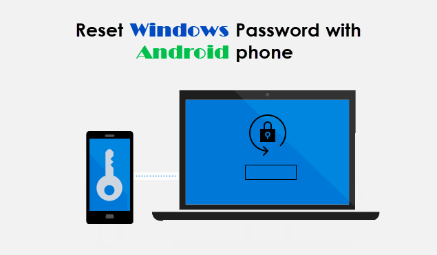 Reset and unlock Windows password with Android phone