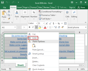 how to turn off hyperlink in excel permanently