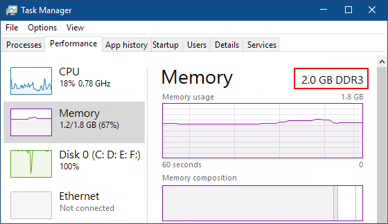 how many memory