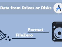 Wipe data from disks