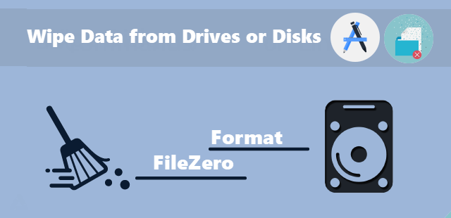 Wipe data from disks