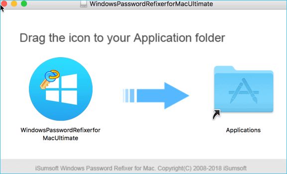 drag file to application folder