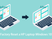 reset your HP laptop Windows 10 to factory settings