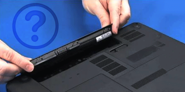 tear down laptop battery