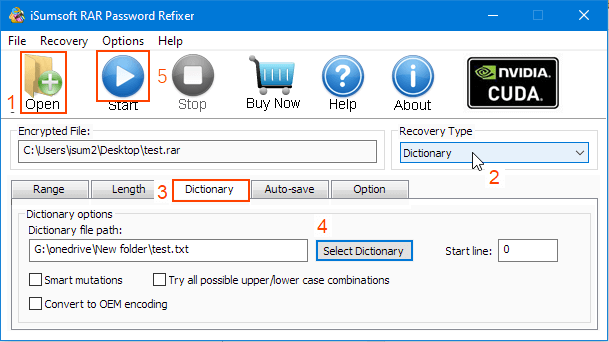 Dictionary Attack