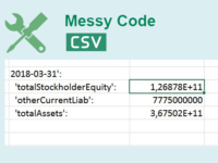 Fix Excel CSV Messy Code