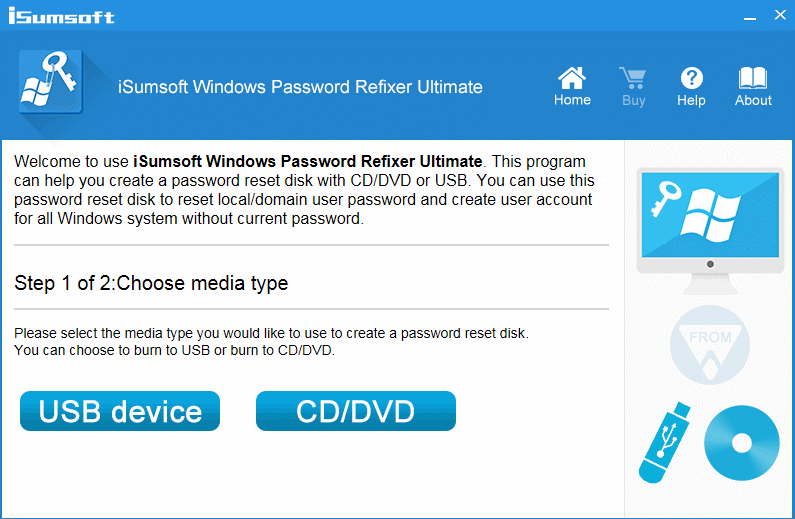 Create Windows Password Reset Disk