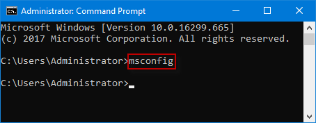 open command prompt window