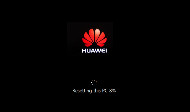 Reset Huawei MateBook X Pro