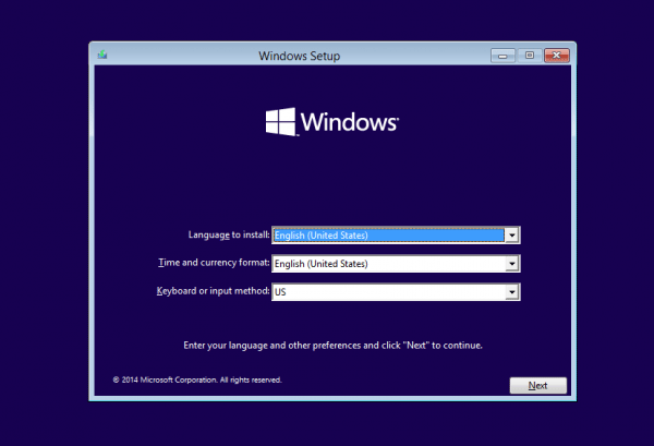 Windows Setup