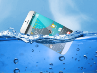 your smartphone dropped in water