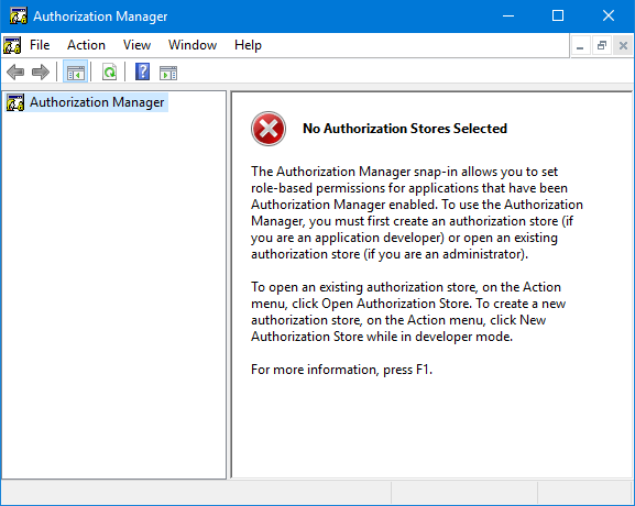 access authorization manager tool