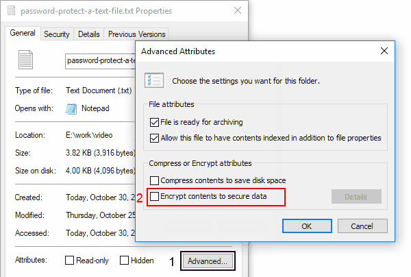 Как поставить пароль на папку в Windows 10 и зашифровать содержимое?