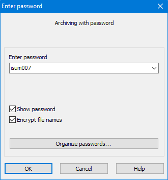 Защитить файл паролем от чтения