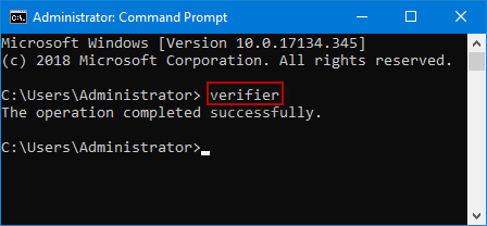 open command prompt window