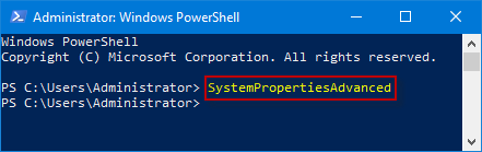 abrir Windows PowerShell