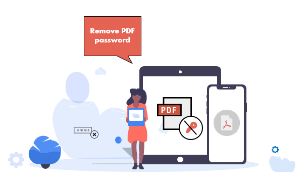 Remove PDF password in iPhone or iPad