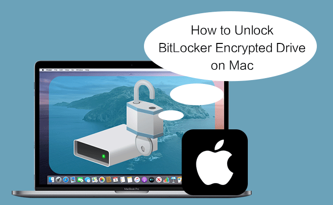 unlock BitLocker encrypted drive on Mac