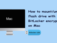 mount/unmount BitLocker encryption flash drive on Mac