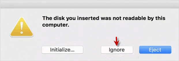 show you error message