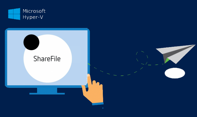 File sharing in Hyper-V virtual machine