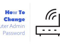 How to change router admin password