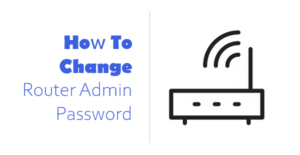 How to change router admin password