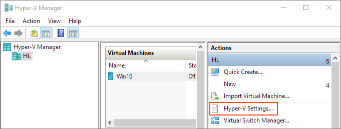 hyper-v-settings