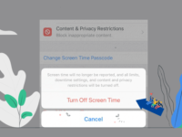 Turn off screen time on iPhone wihtout passcode