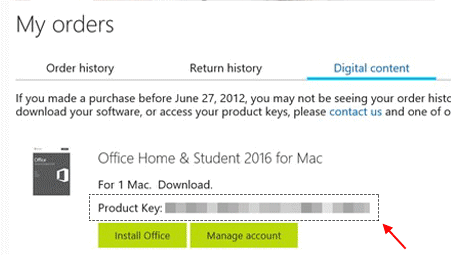 how do i find office 2013 product key