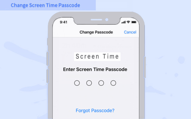 Change Screen Time Passcode